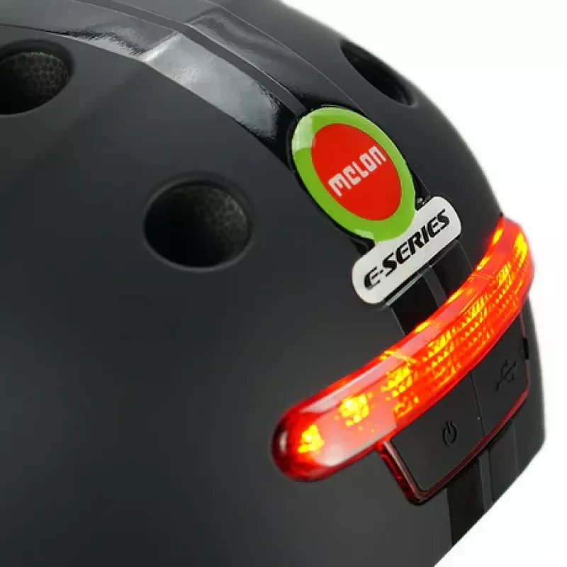 None Šalmas MELON E-Series, Juodas Ice, M/L,