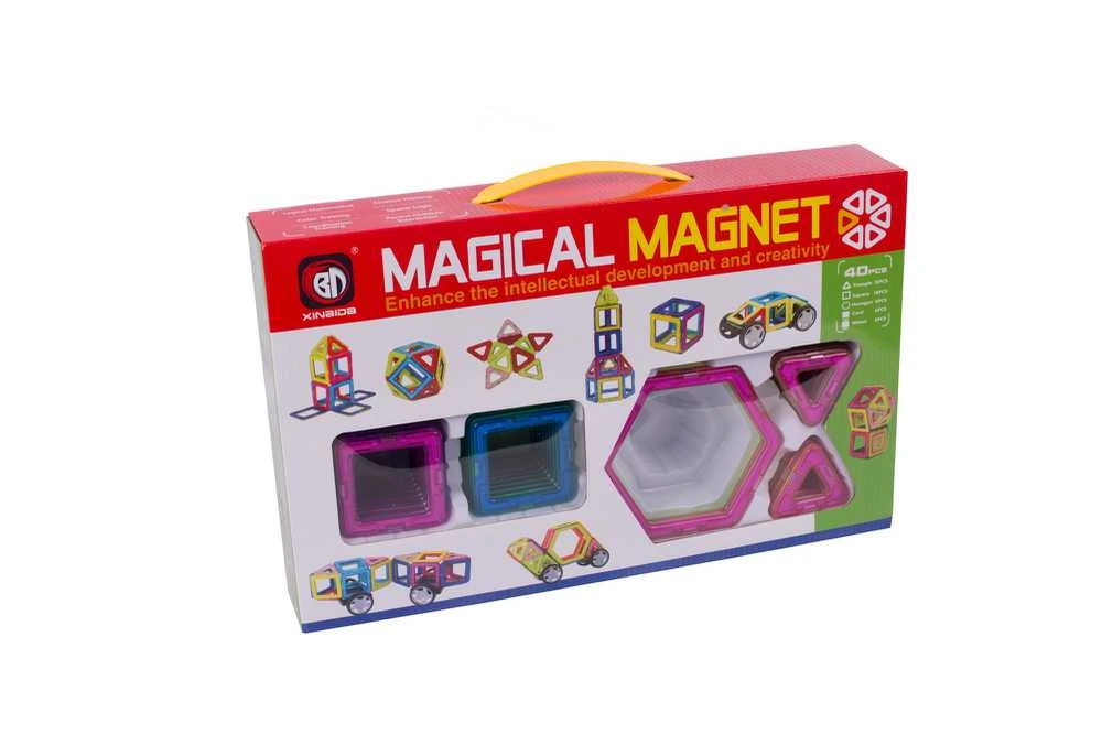 None Konstruktors Xinbida Magical Magnet 50201 525050201, 40 gab.