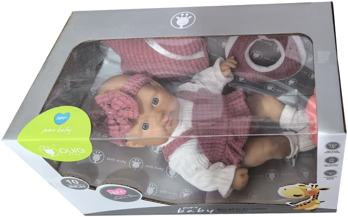 None Nežinomas Lėlė – kūdikis Pure baby DF10-014C, 25 cm