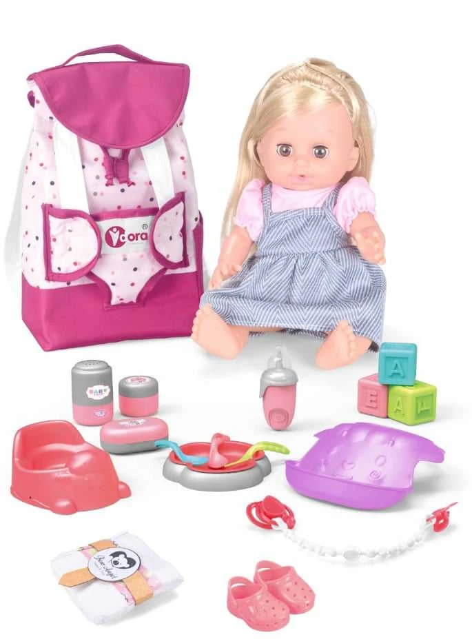 None Lėlė - kūdikis Lovely Doll WZB8801-8 WZB8801-8, 36 cm