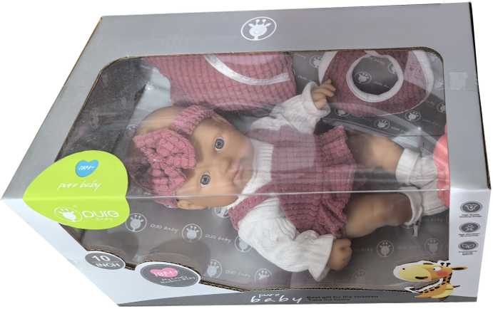 None Lėlė - kūdikis Pure baby DF10-014C, 25 cm