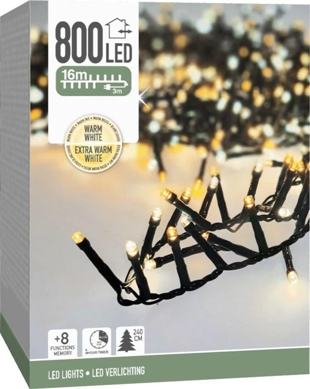 None Snake LED String Lights. AGL560730. 16 m. 800 LED