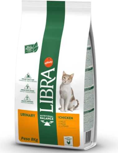 None LIBRA CAT URINARY pašaras katėms su vištiena 8kg