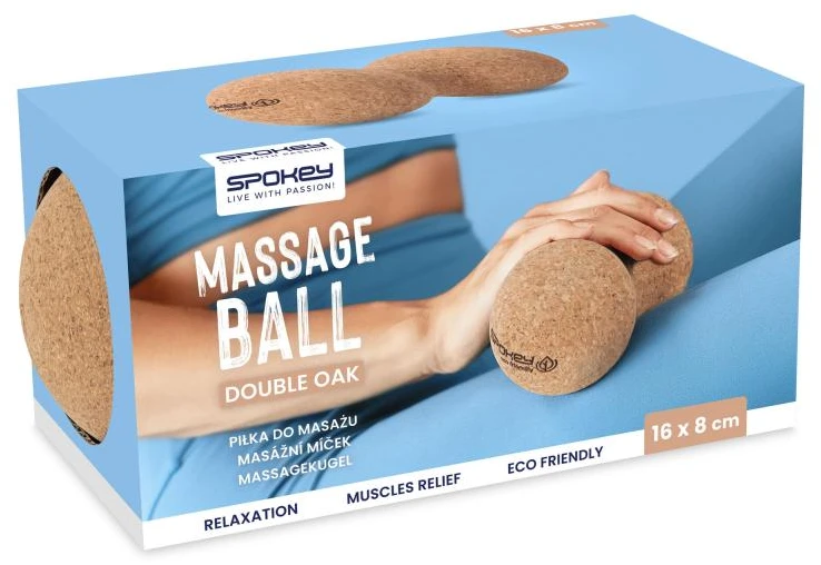 Dvigubas masažo kamuoliukas  Spokey Oak 929920 double