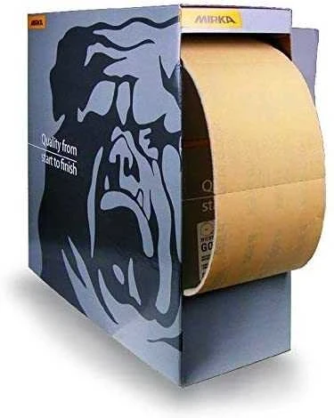 None Šlifavimo popieriaus rulonas Mirka GoldFlex Soft 2912707032; 115x125 mm; P320; 200 vnt.