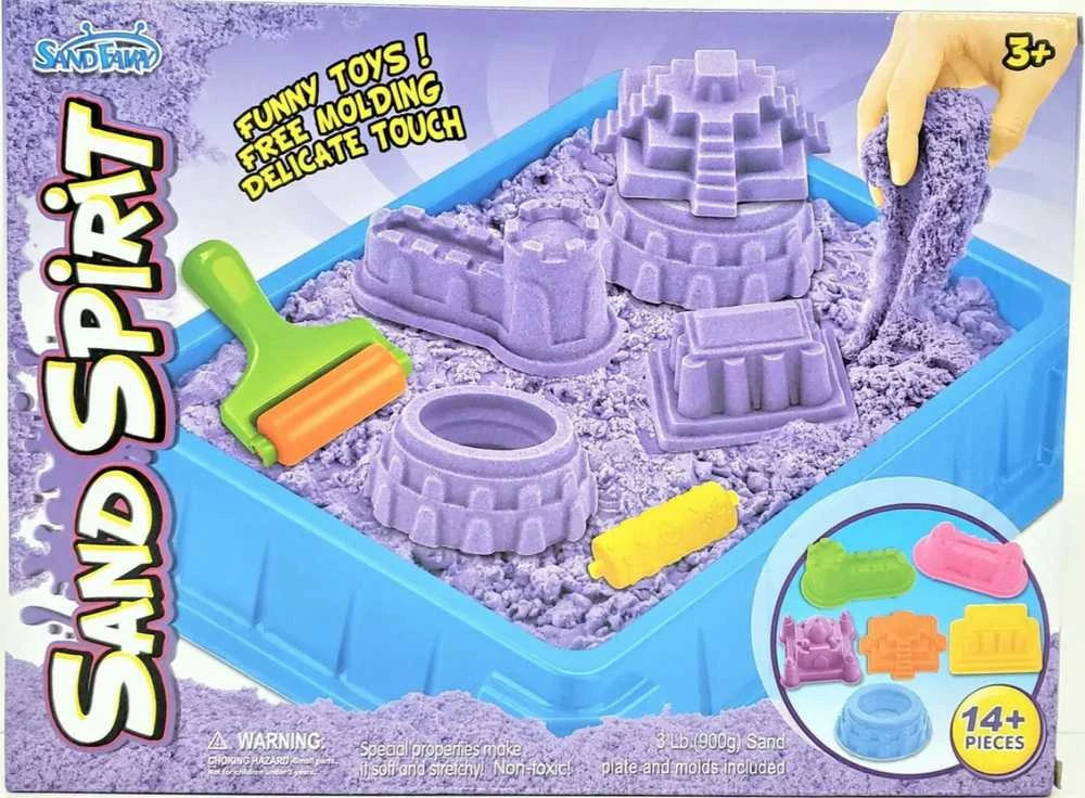 None Nežinomas Žaislinis kinetinio smėlio rinkinys didelis 300g