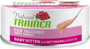 Natural Trainer Cat Baby Kitten kalakutiena konservai kačiukams 80g