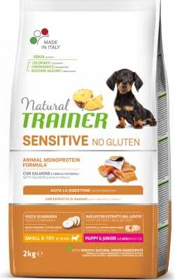 NT DOG SENSITIVE NO GLUTEN PUPPY&amp;JUNIOR MINI SALMON (lašiša) 800g