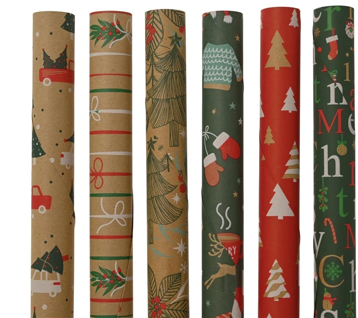 None Wrapping paper Decoris Kraft. 70 cm x 200 cm