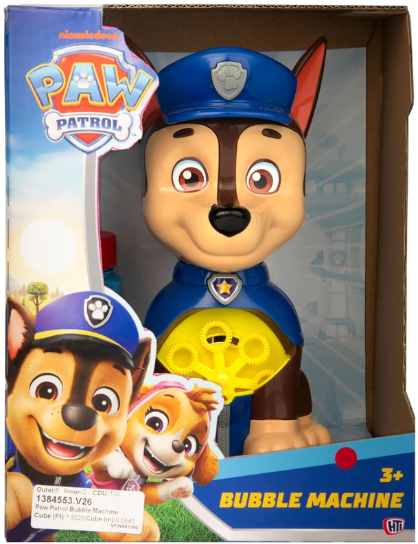 BUBBLZ PAW PATROL Muilo burbulų aparatas