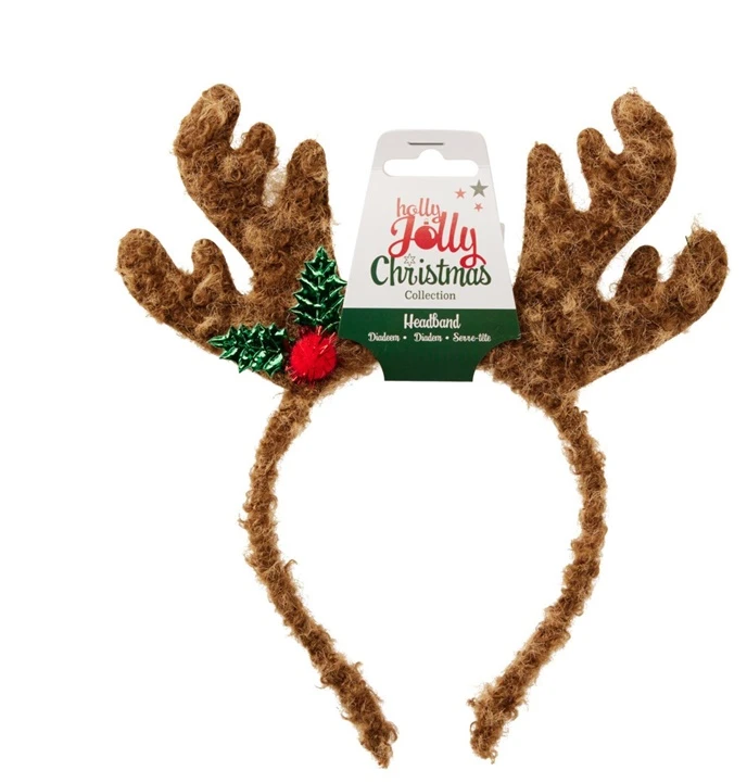 None Hair bow for children/for adults. deer. 23 x 21 cm