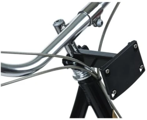 Basil Permanent System II stiebo laikiklis EC krepšeliams 22-25,4mm, fiksuota sistema (BAS-70146)