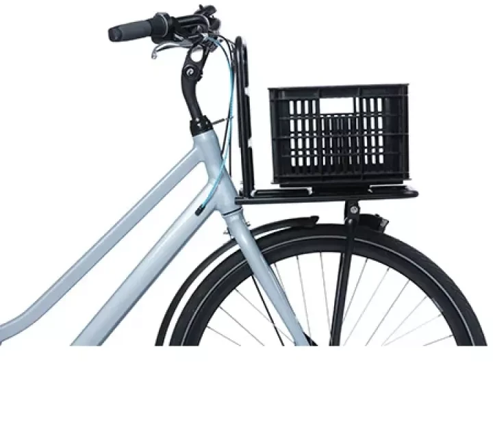 Baziliko vairo/bagažo krepšys BASIL BICYCLE CRATE S, 17.5L, perdirbtos sintetikos, juodas (NAUJAS)
