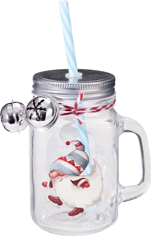 None Cup with straw. 0.450 l