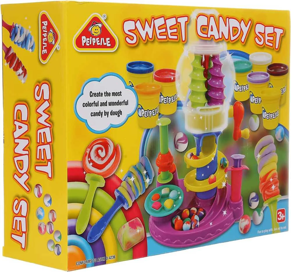 None Nežinomas Kūrybinis modelino rinkinys Sweet candy 88007