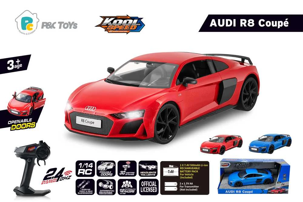 None Nežinomas RC automobilis Koolspeed Audi R8 Coupe DHTRC10579BN