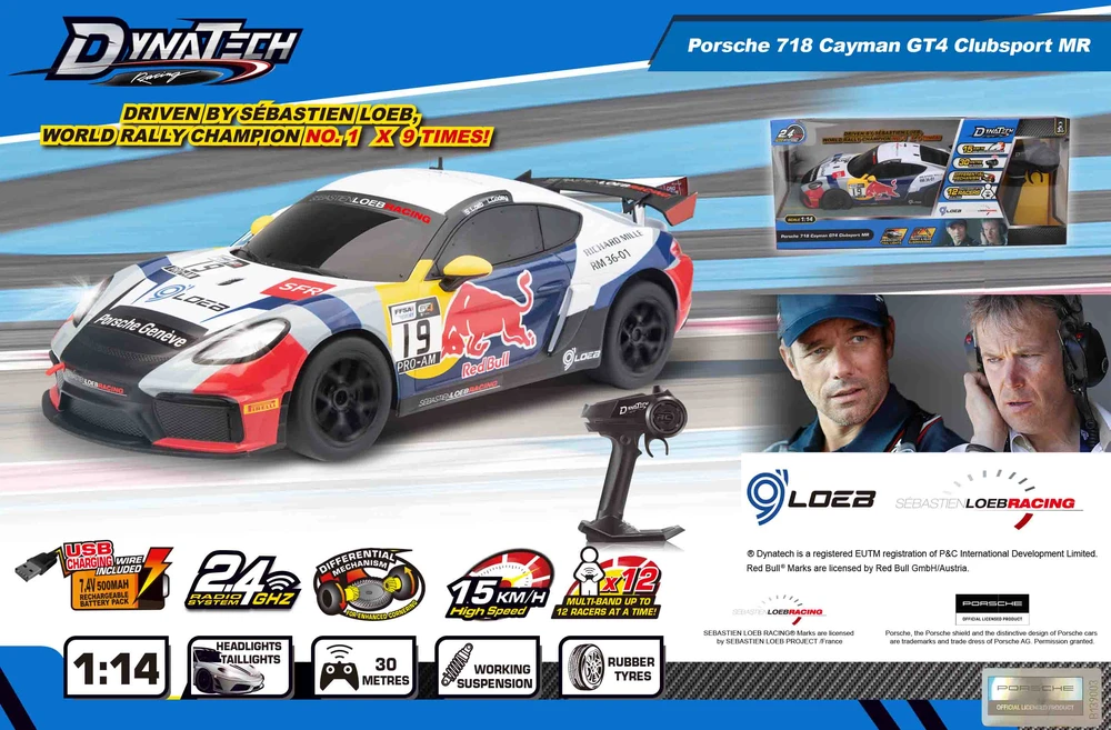 Rastar Nežinomas RC automobilis Porsche 718 DHTRC10479B