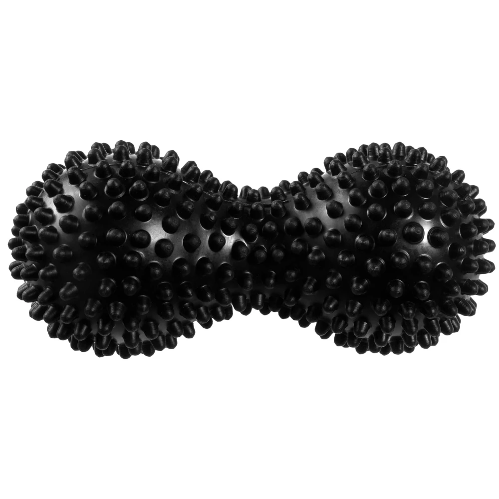 None Reabilitacinis Kamuoliukas Pailgas Su Spygliukais 17x8cm Juodas