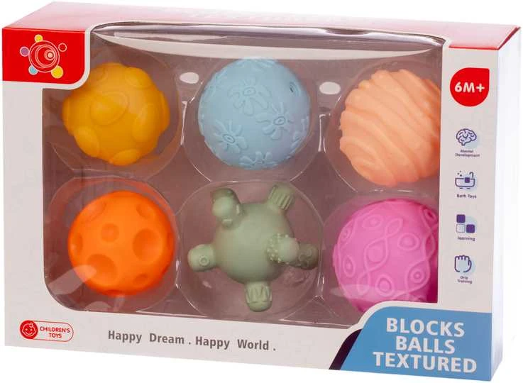 None Žaislas Blocks Balls Textured MX0401010