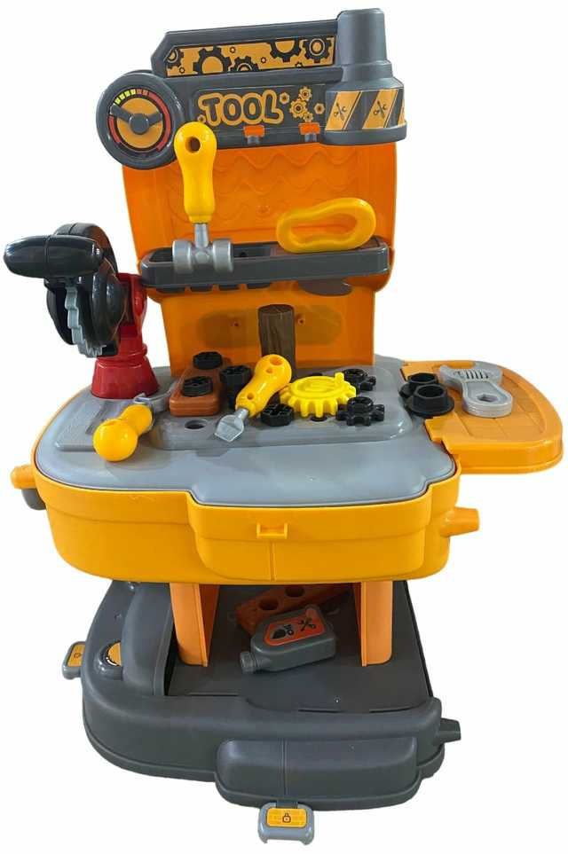 None Nežinomas Žaislinis meistro įrankis School Bag-Tool Engineer 8023p