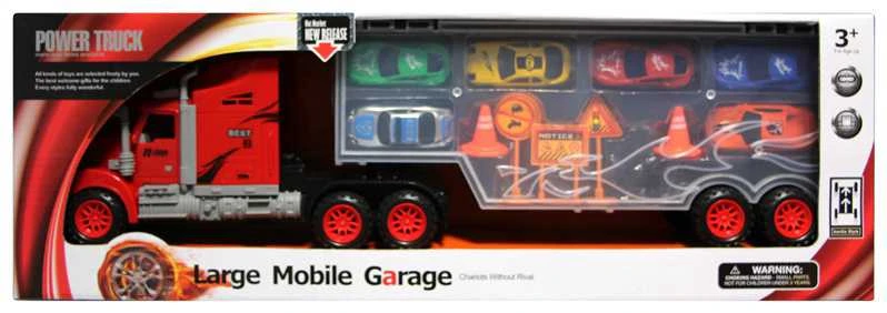 None Rotaļu autovedējs Power Truck Large Mobile Garage 501631193, daudzkrāsaina