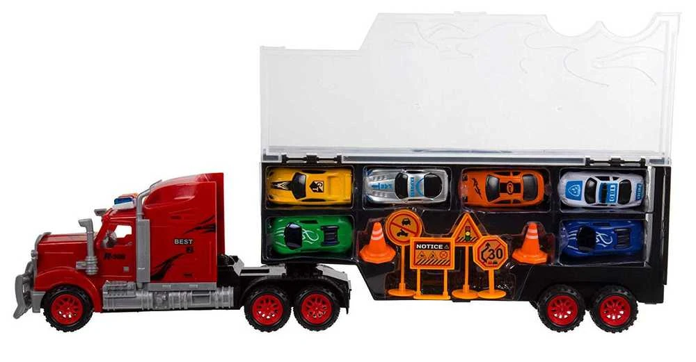None Rotaļu autovedējs Power Truck Large Mobile Garage 501631193, daudzkrāsaina