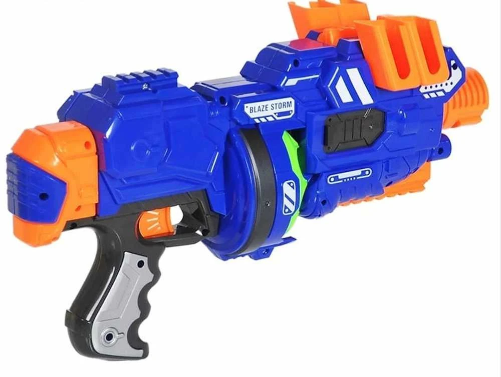 None Rotaļu ierocis ar lodēm Tommy Toys Weapon Soft Ball ZC7087, 38 cm Daudzkrāsaina