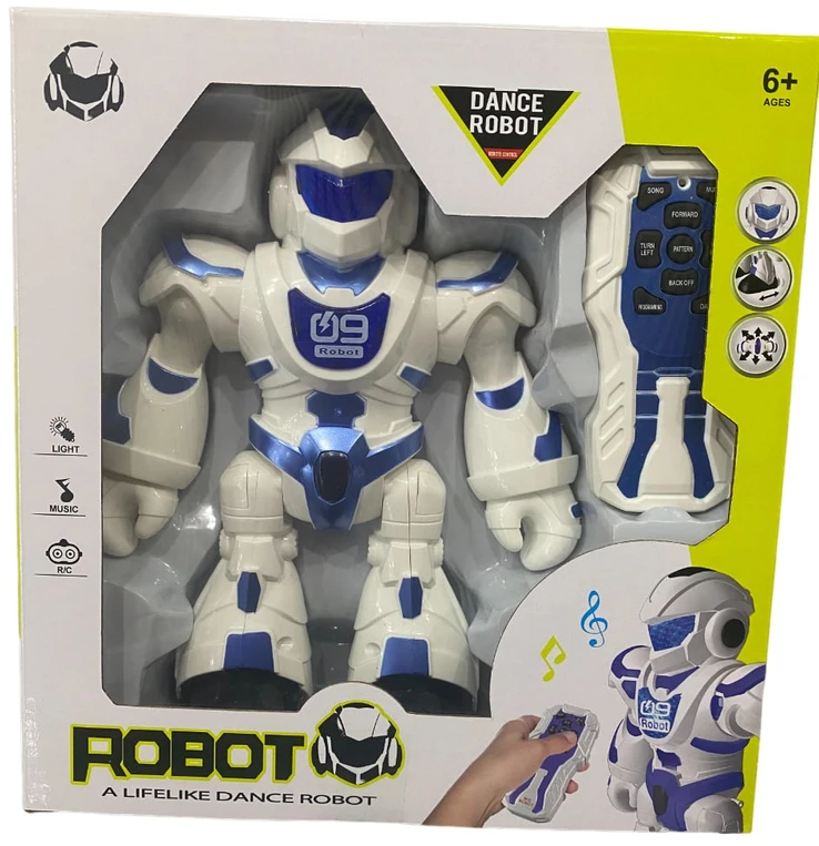 None Žaislinis robotas Dance Robot 606-3