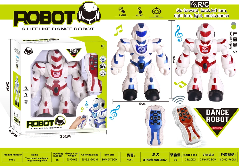 None Žaislinis robotas Dance Robot 606-3