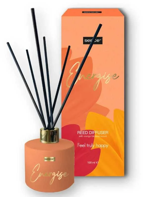 La Casa de los Aromas Sence, Energise, Fragrance Sticks, Aroma Reed Diffuser, 100 ml Unisex