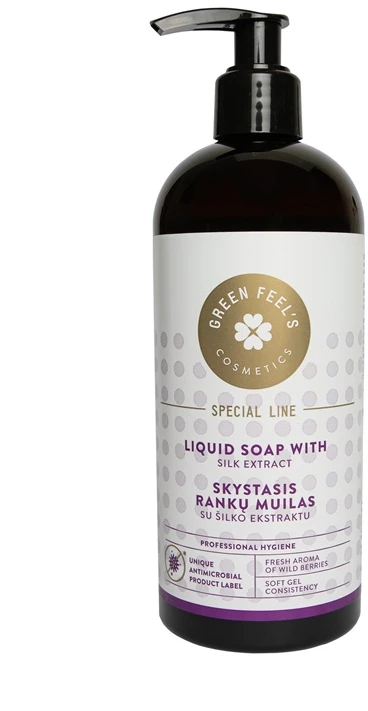 None Green_Feels Liquid soap GF SILK EXTRACT. 400 ml