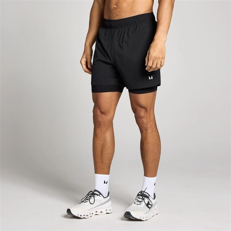 MYPROTEIN MY PROTEIN MEN'S TRAINING SHORTS Juodas 2IN1 M