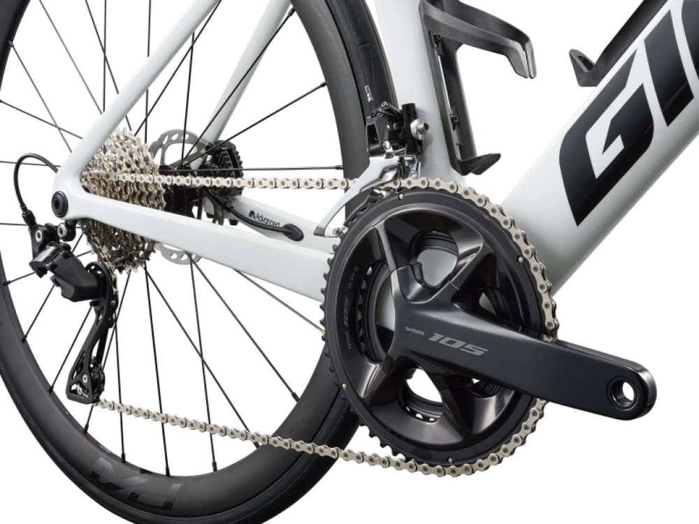 None Plento dviratis GIANT Propel Advanced 2, 2027, baltas, M/L,
