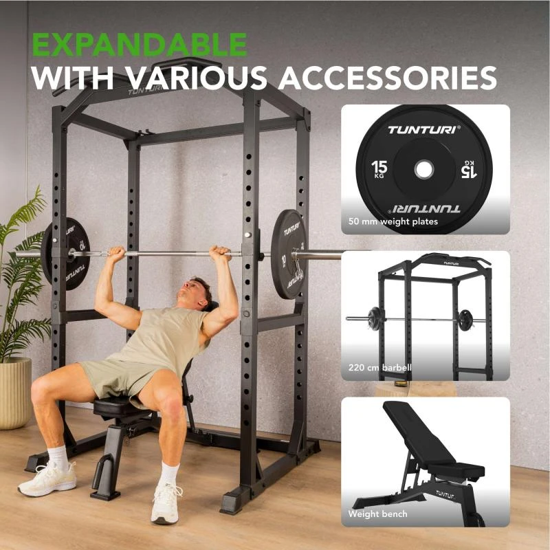 Jėgos stovas TUNTURI PR60 Power Rack (1/2)