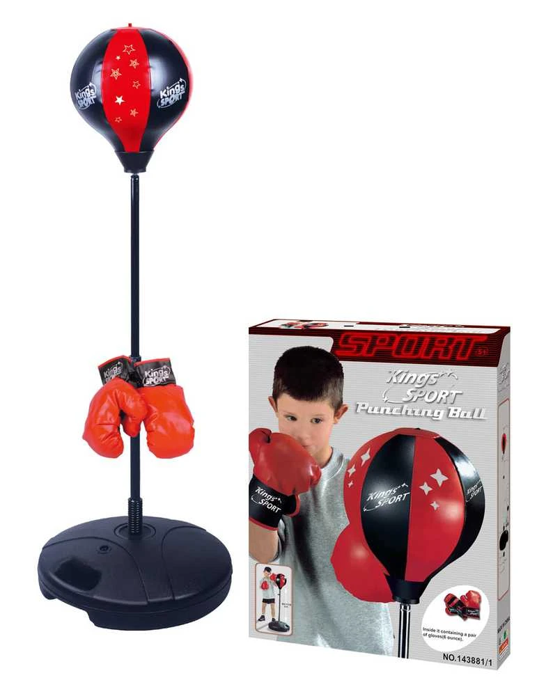 None Sporto žaislas Kings Sport Punching Ball 536020268, juoda sp./raudona sp.