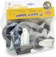 Stefanplast Zolux 4 ratų rinkinys Gulliver IATA 1,2,3