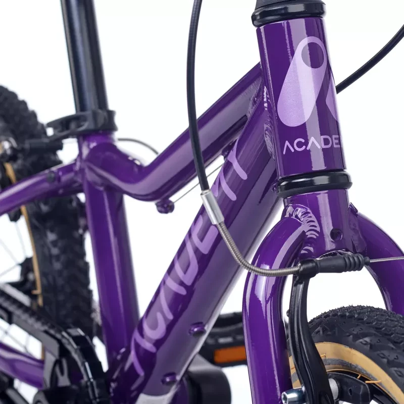 None Ultralight children's bike ACADEMY Grade 2, 14" Violetinė