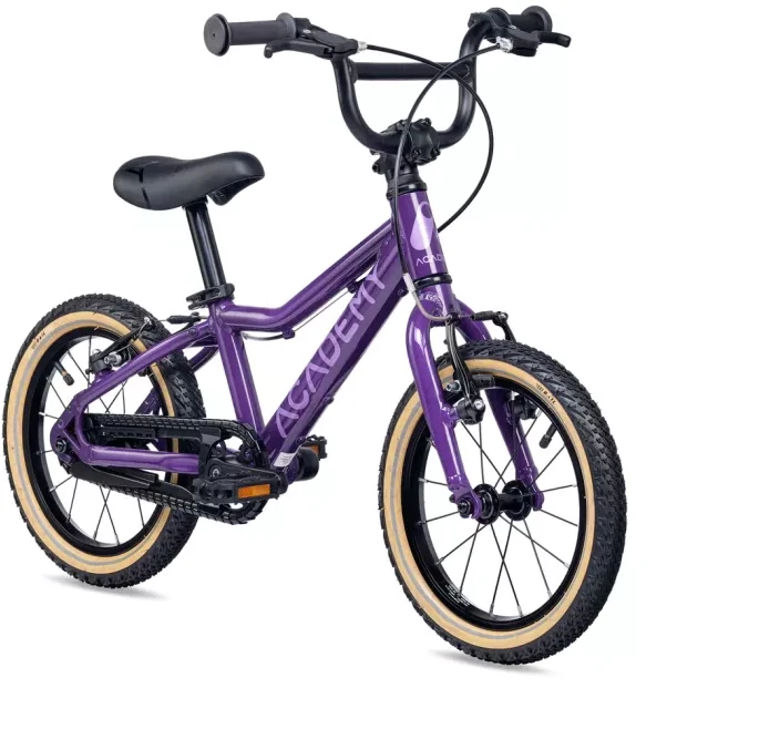 None Ultralight children's bike ACADEMY Grade 2, 14" Violetinė