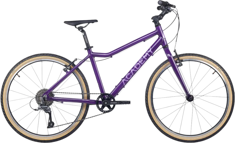 None Ultralight children's bike ACADEMY Grade 5, 24" Violetinė