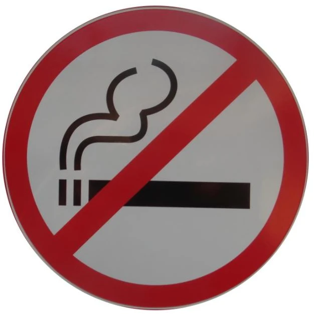 None STICKER NO SMOKING