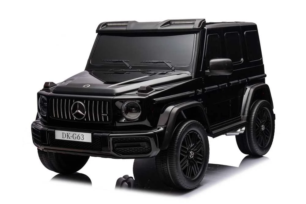 None Vaikiškas elektromobilis Mercedes G63, balta sp./juoda sp./,spalva/dizainas parenkami atsitiktine tvarka,