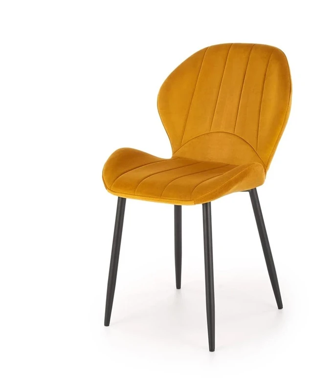 None Dining room chair. yellow. 48 cm x 57 cm x 85 cm