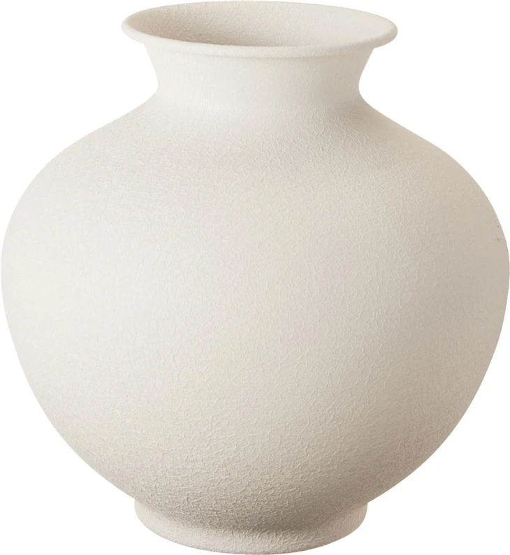 Nežinomas Vase FZ1003000. 22 cm. baltas col.