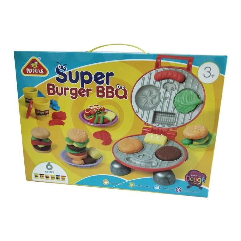 None Nežinomas Žaislinis modelino rinkinys 9005 burger bbq