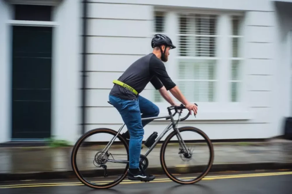 None Bike lock SQUIRE Straplok 35, žalias