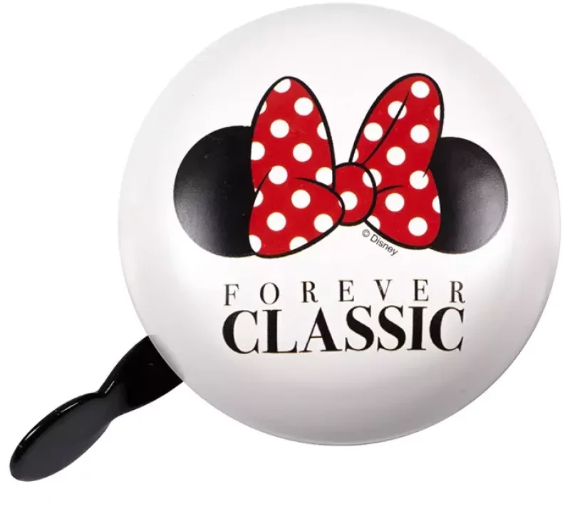 None SevenPolska Dviračių laikrodis Minnie Retro, baltas
