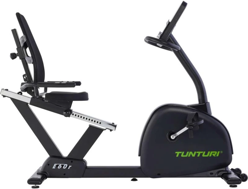 None Dviratis-treniruoklis TUNTURI Signature E60R gulimas dviratis + Tunturi programėlė