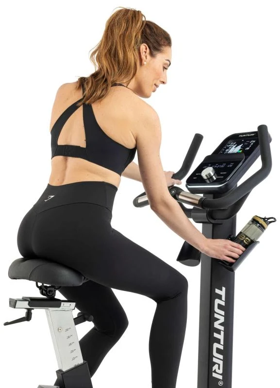 Dviratis treniruoklis TUNTURI PLATINUM UB30 UPRIGHT BIKE + App
