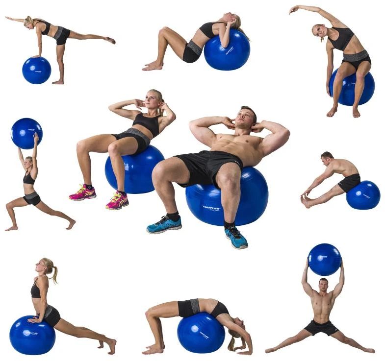 None Tunturi Gymball 90cm, raudona