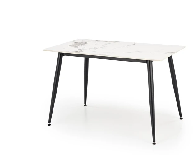 None Kitchen table. baltas. 120 cm x 100 cm x 70 - 76 cm